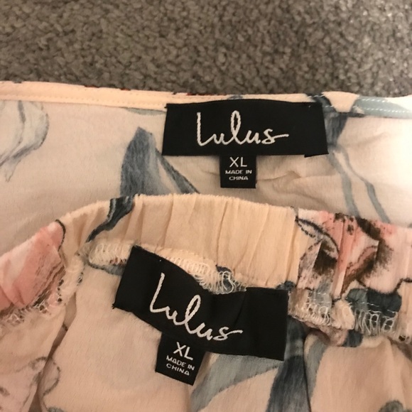 Lulu’s Blush Pink Two-Piece Maxi Dress - XL - Picture 5 of 5